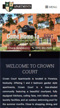 Mobile Screenshot of crowncourtapt.net