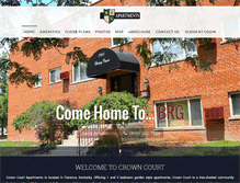 Tablet Screenshot of crowncourtapt.net